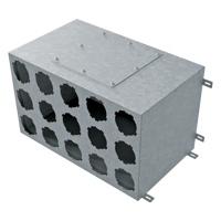 System 90 - Radial ductwork - Series Vents FlexiVent 1002200/90x15