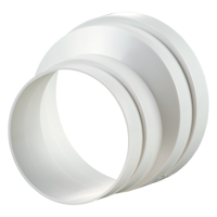 Flat duct - Plastic ductwork - Series Vents Eccentric reducer