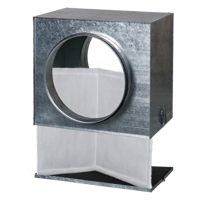 For round ducts - Filter-boxes - Series Vents FBV
