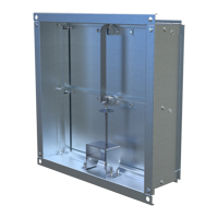 Pressure control valves - Fire dampers - Series Vents KRD