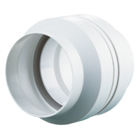 Flat duct - Plastic ductwork - Series Vents Round duct connector with condensation trap