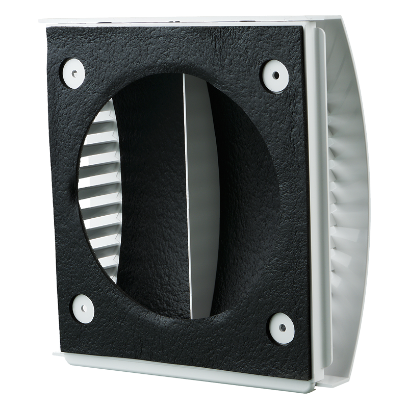Vents EH-14 white 160 - Plastic outer hood