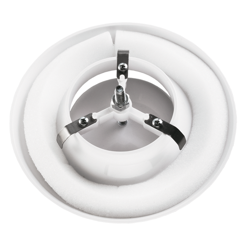 Vents A 150 VR - Plastic wall & ceiling disc valve