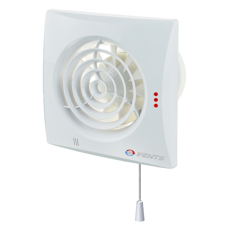 Vents Quiet Extra 150 VT - Extra quiet axial extract fans with low power consumption