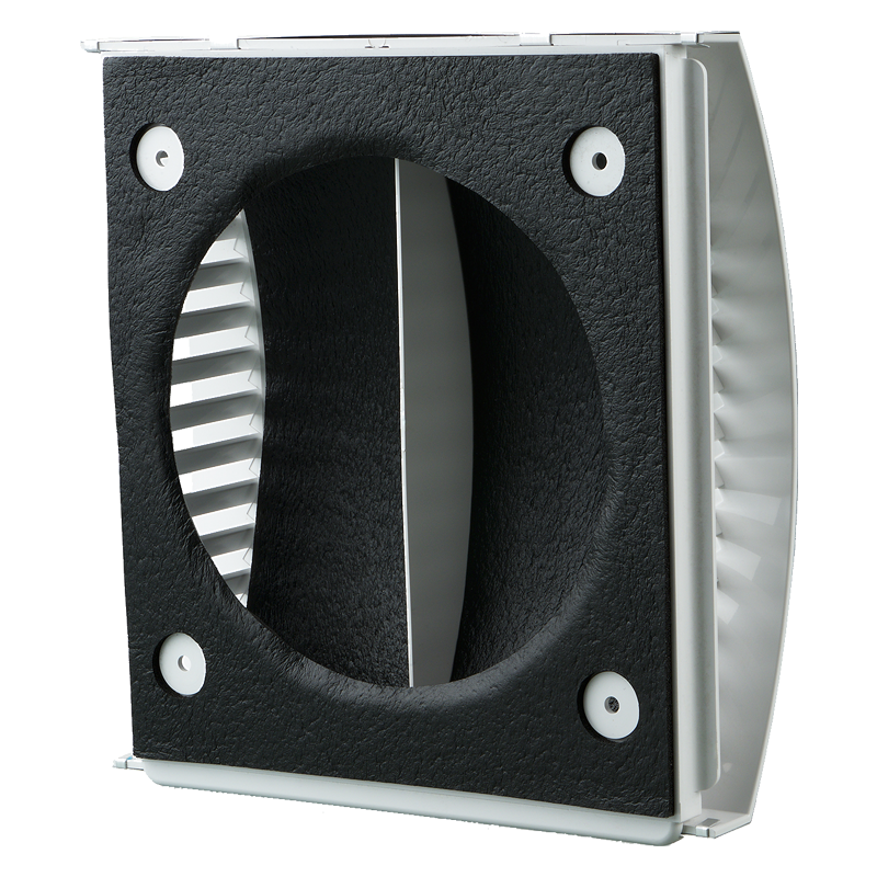 Vents EH-14 chrome 160 - Plastic outer hood