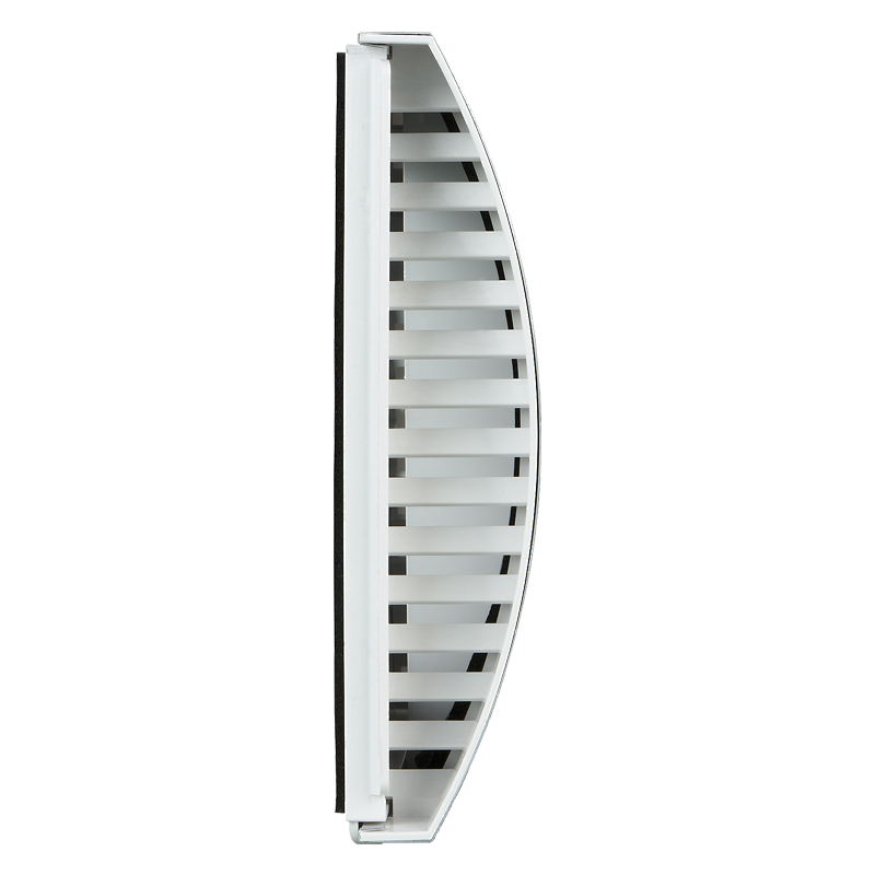 Vents EH-14 chrome 160 - Plastic outer hood