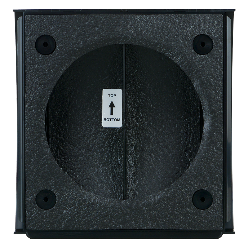 Vents EH-14 black 160 - Plastic outer hood